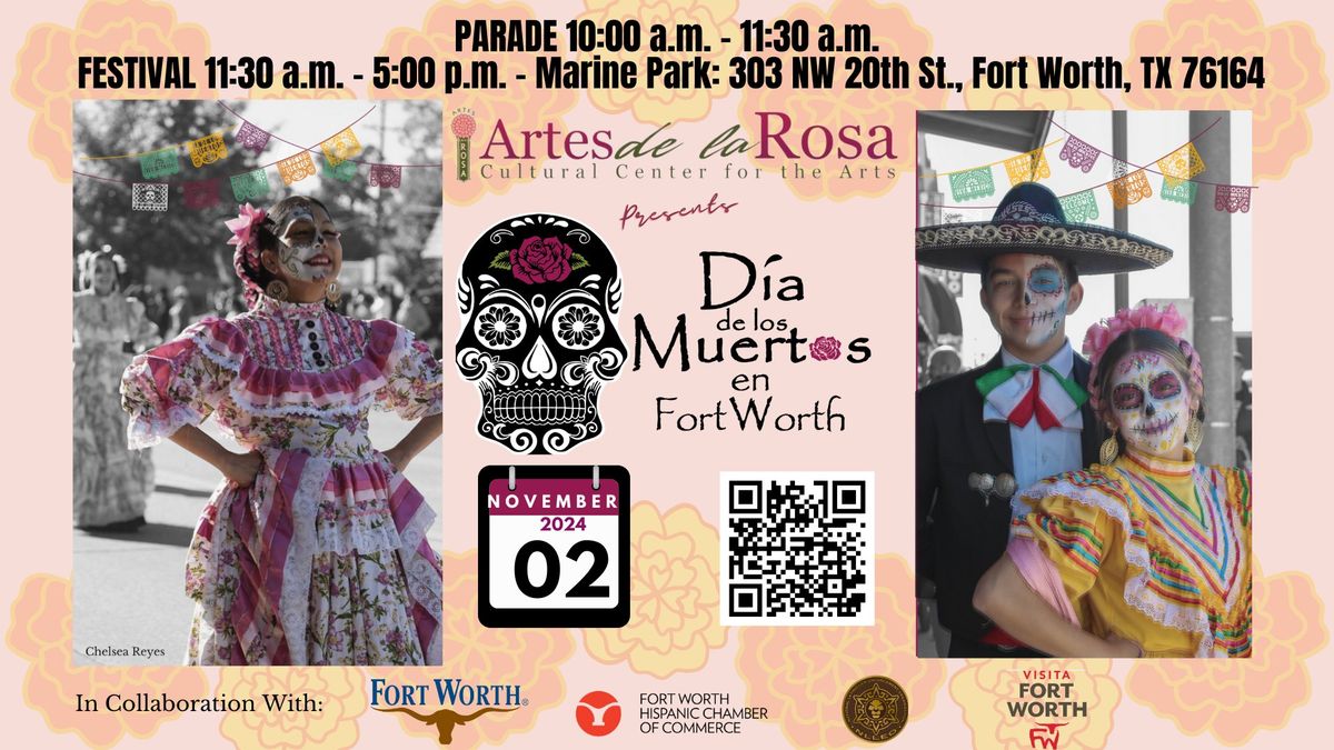 Dia de los Muertos en Fort Worth - Celebraci\u00f3n de Vida, Cultura y Arte