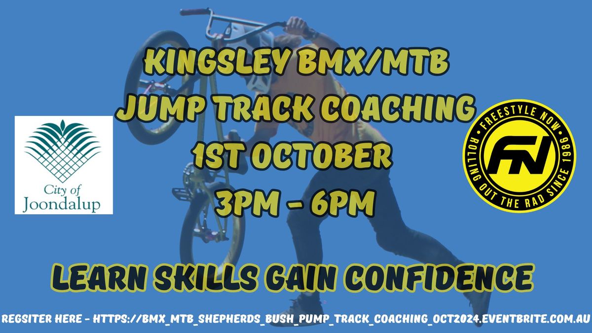 Kingsley BMX \/ MTB Pump Track Coaching Sessions