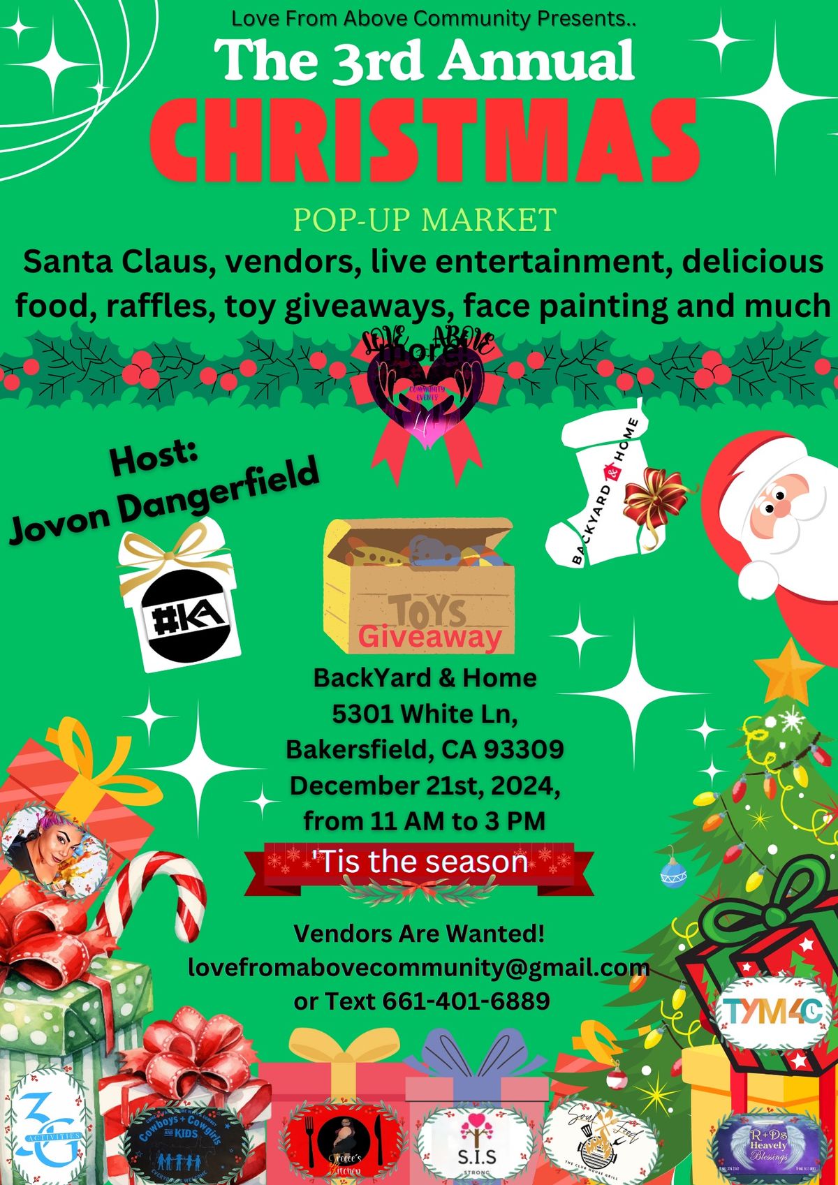 The 3rd Annual Christmas Pop-Up Market 