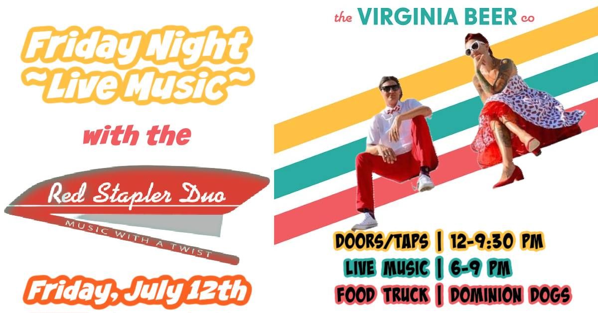 Red Stapler Duo Returns to VBC!