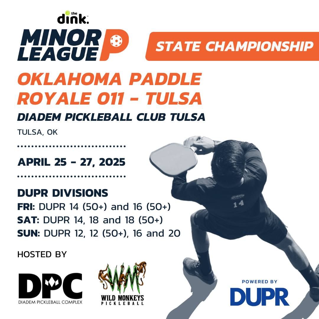 STATE CHAMPIONSHIP - The Dink Minor League Pickleball @ Oklahoma Paddle Royale 011