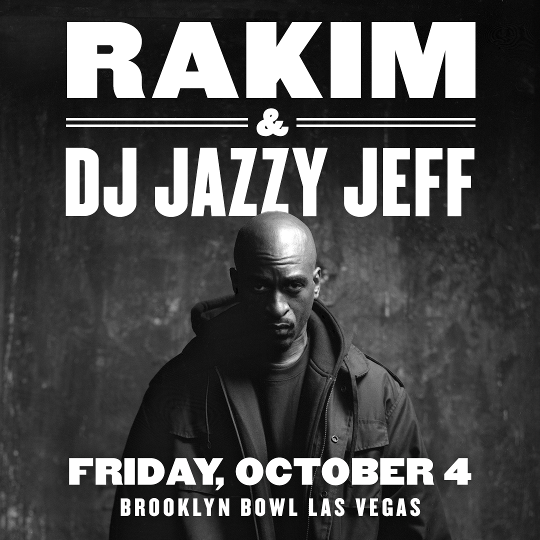 Rakim with DJ Jazzy Jeff (18+)