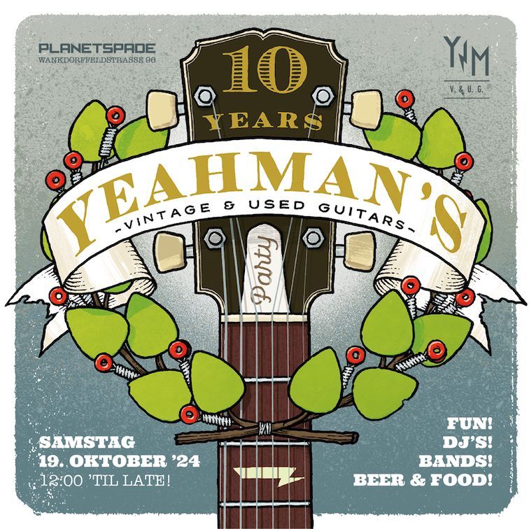 Yeahman\u2018s Guitars 10th Anniversary After-Party @ R\u00f6ssli, Bern