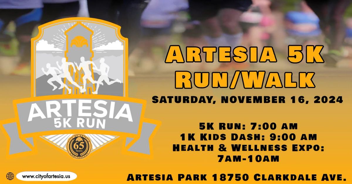 Artesia 5K Run\/Walk and Health& Wellness Expo