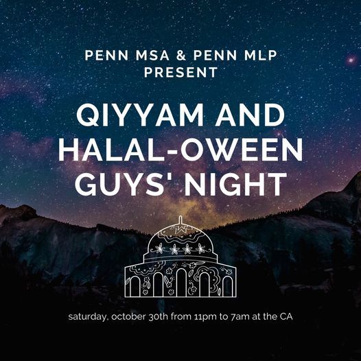 Qiyyam and Halal-oween Guys' Night
