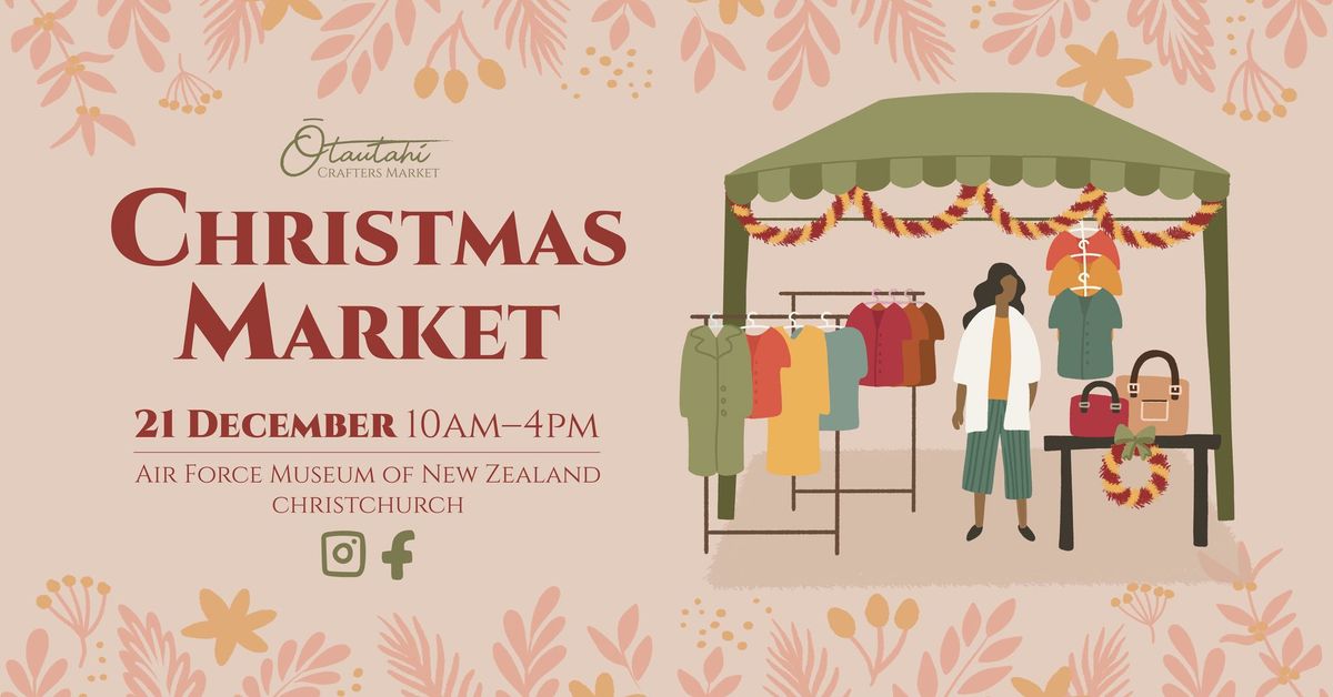 \u014ctautahi Crafters Market Christmas Market