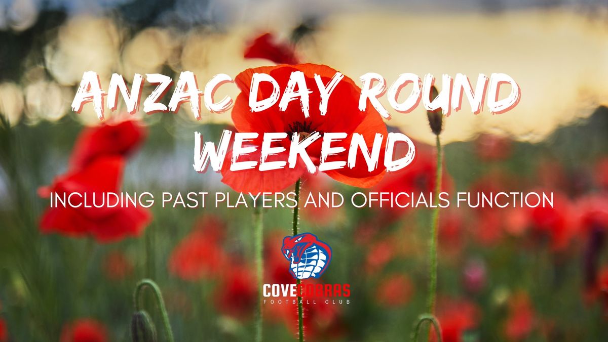 Round 3: Anzac Round \/ Past Players & Officials Function