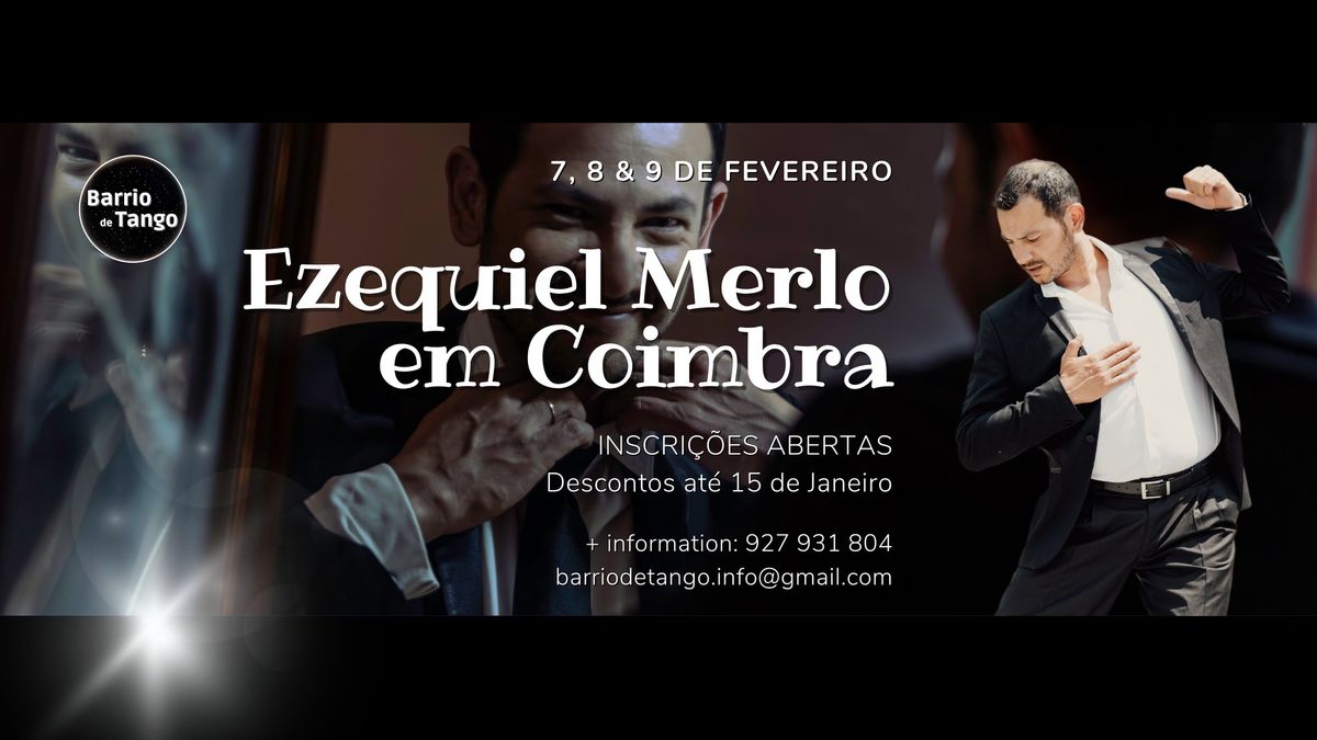 Ezequiel Merlo em Coimbra