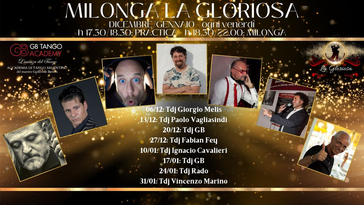 MILONGA "LA GLORIOSA"! GB TANGO ACADEMY