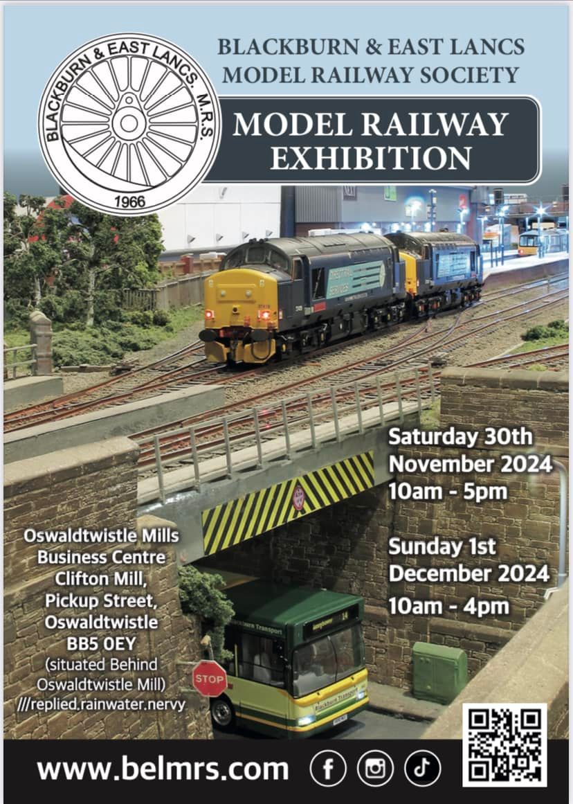 Blackburn and East Lancashire Model Railway Society Exhibition 2024