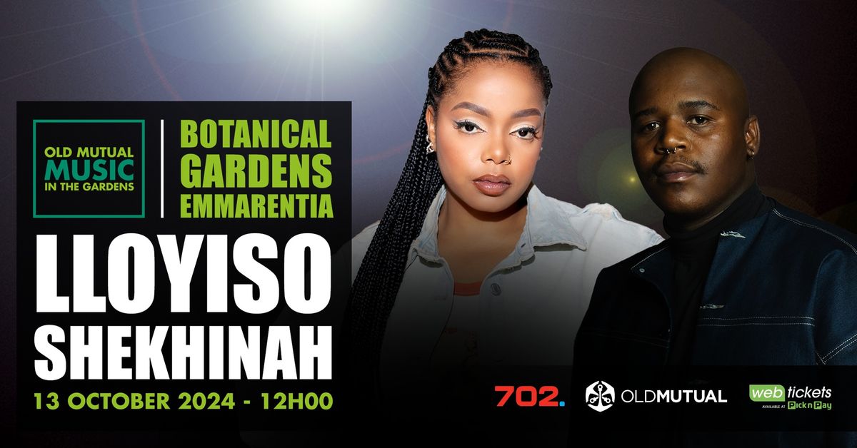 Music in the Gardens featuring Lloyiso, Shekhinah and more