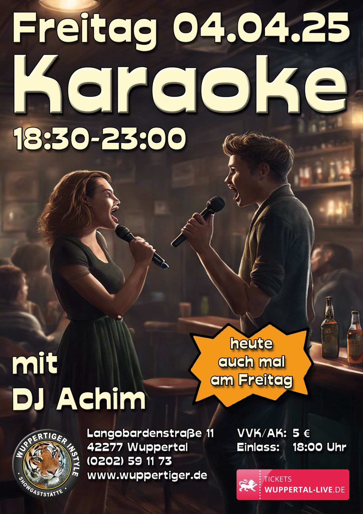 Karaoke mit DJ Achim