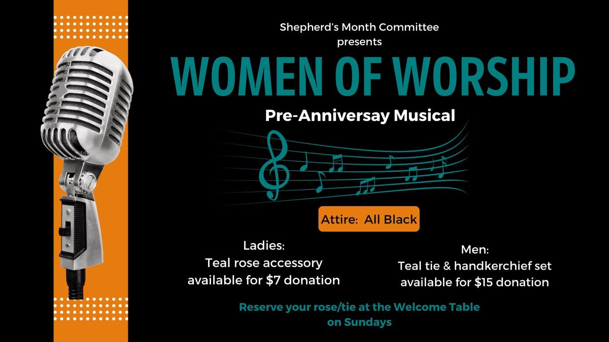 Women of Worship (WOW) - Pre Anniversary Musical