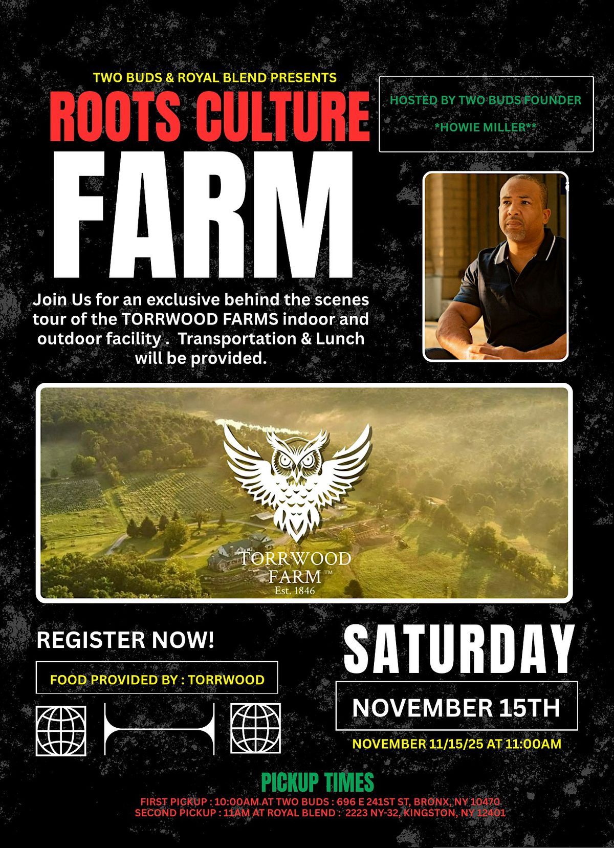 Roots & Culture Farm Experience \u2014 Behind-the-Scenes Tour at Torrwood Farm