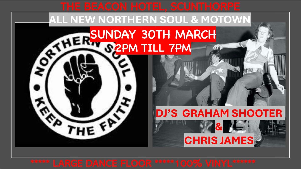 Northern Soul & Motown 100% Vinyl 