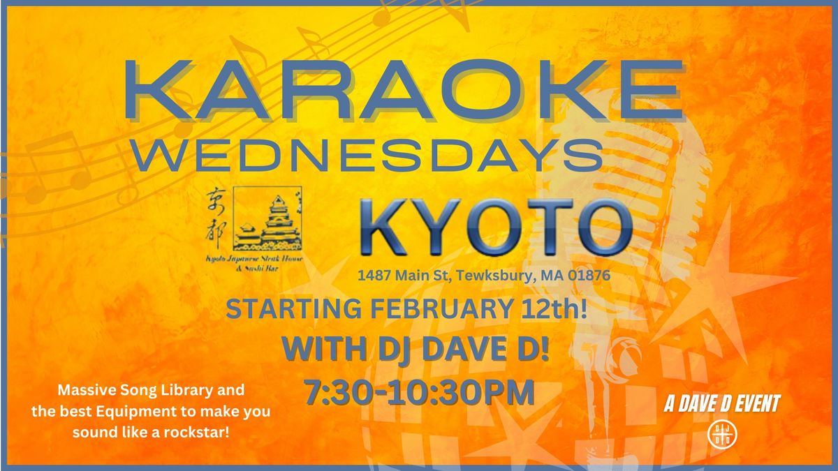 Karaoke Wednesdays ay Kyoto!