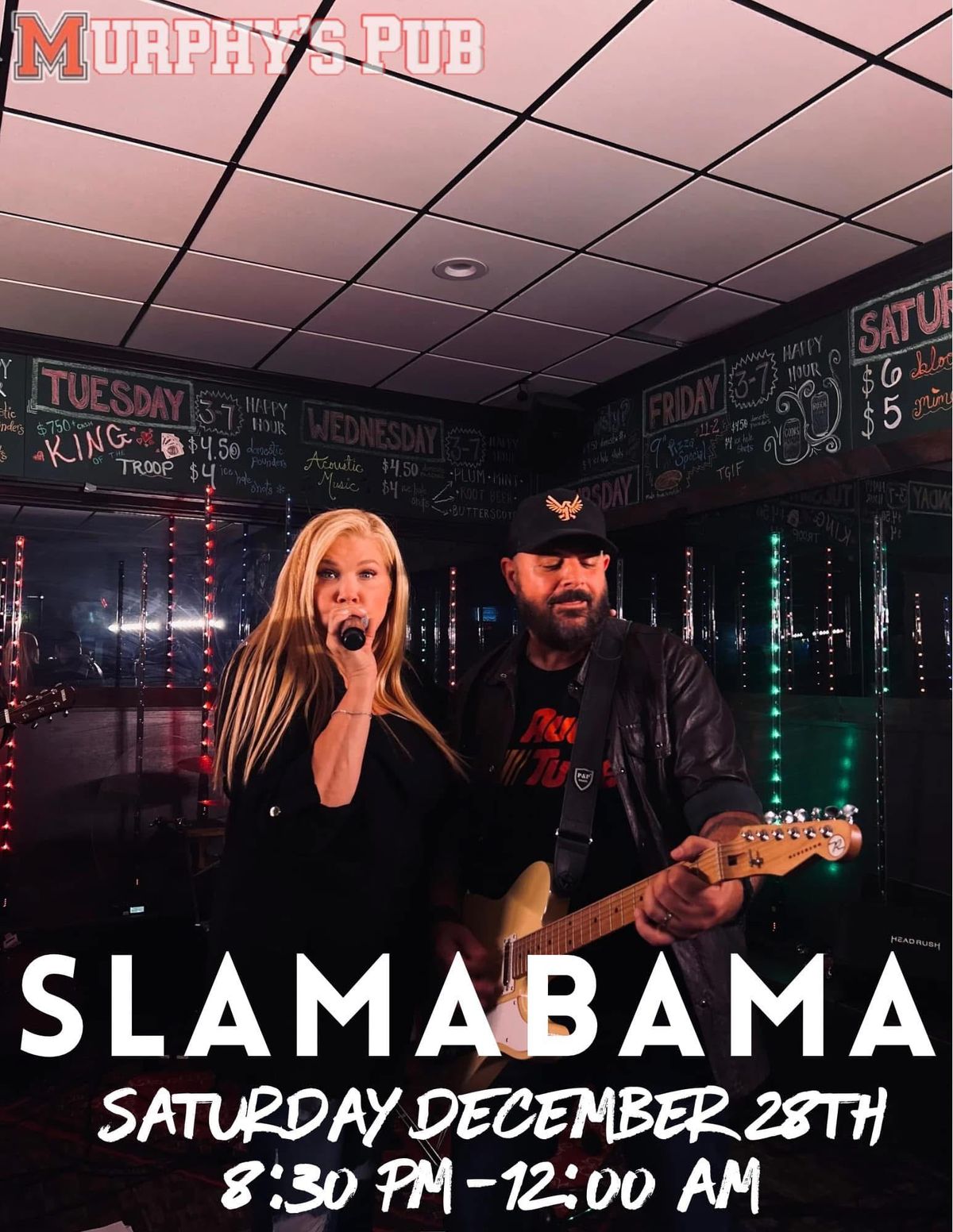 Slamabama Hits Our Stage December 28th!!!