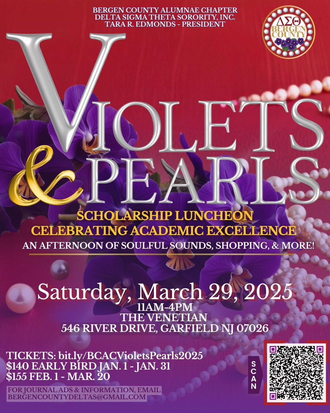 Violets & Pearls - Annual Scholarship Luncheon