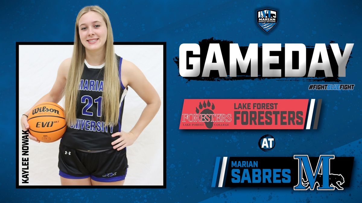 Marian Women's Basketball vs. Lake Forest