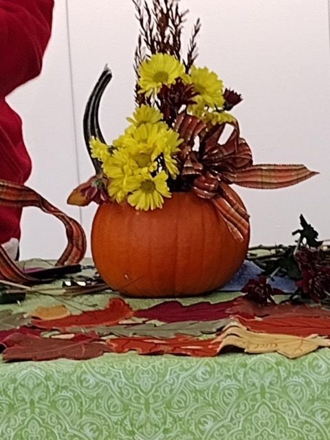 Floral Pumpkin-CLASS FULL!