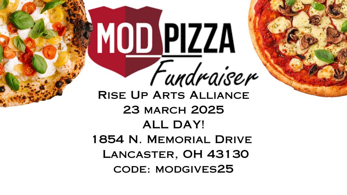 Dine to Donate: MOD Pizza (1854 N. Memorial Dr. Lancaster)