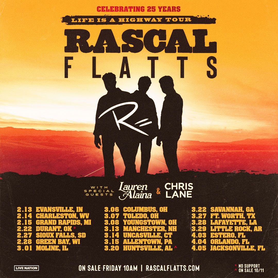 Rascal Flatts at Vystar Veterans Memorial Arena