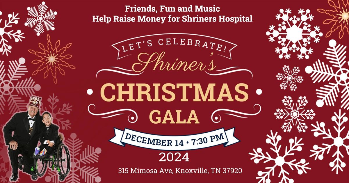 The Shriner Annual Christmas Gala