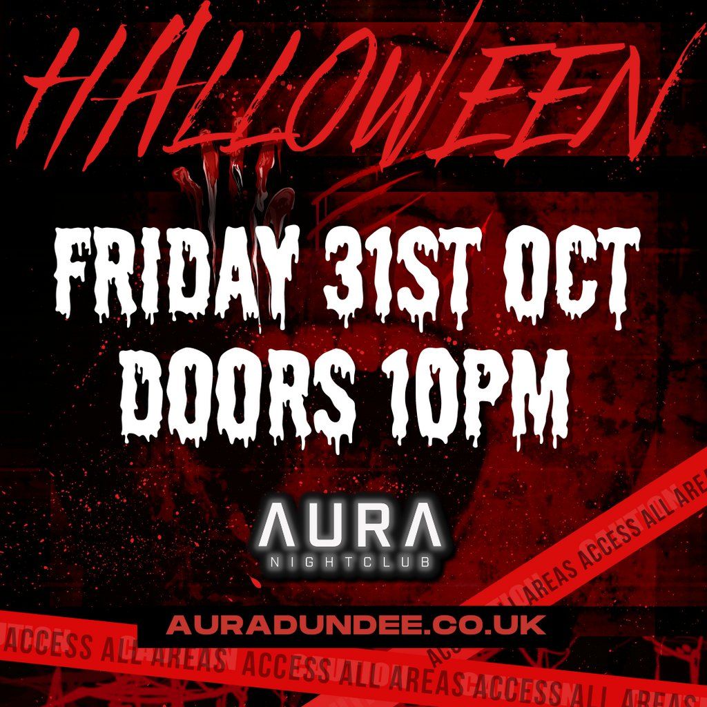 Halloween at Aura Dundee