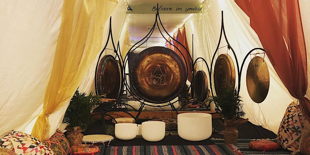 Gong Bath to help Stress and Anxiety