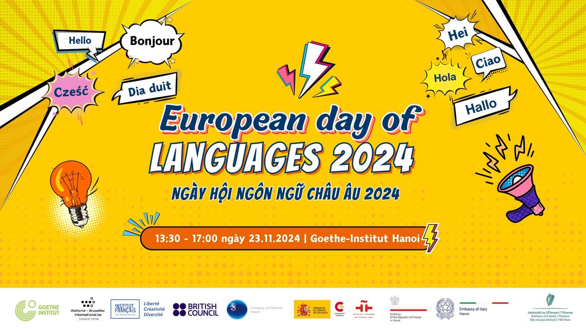 Ng\u00e0y ng\u00f4n ng\u1eef Ch\u00e2u \u00c2u 2024 | The European Day of Languages 2024