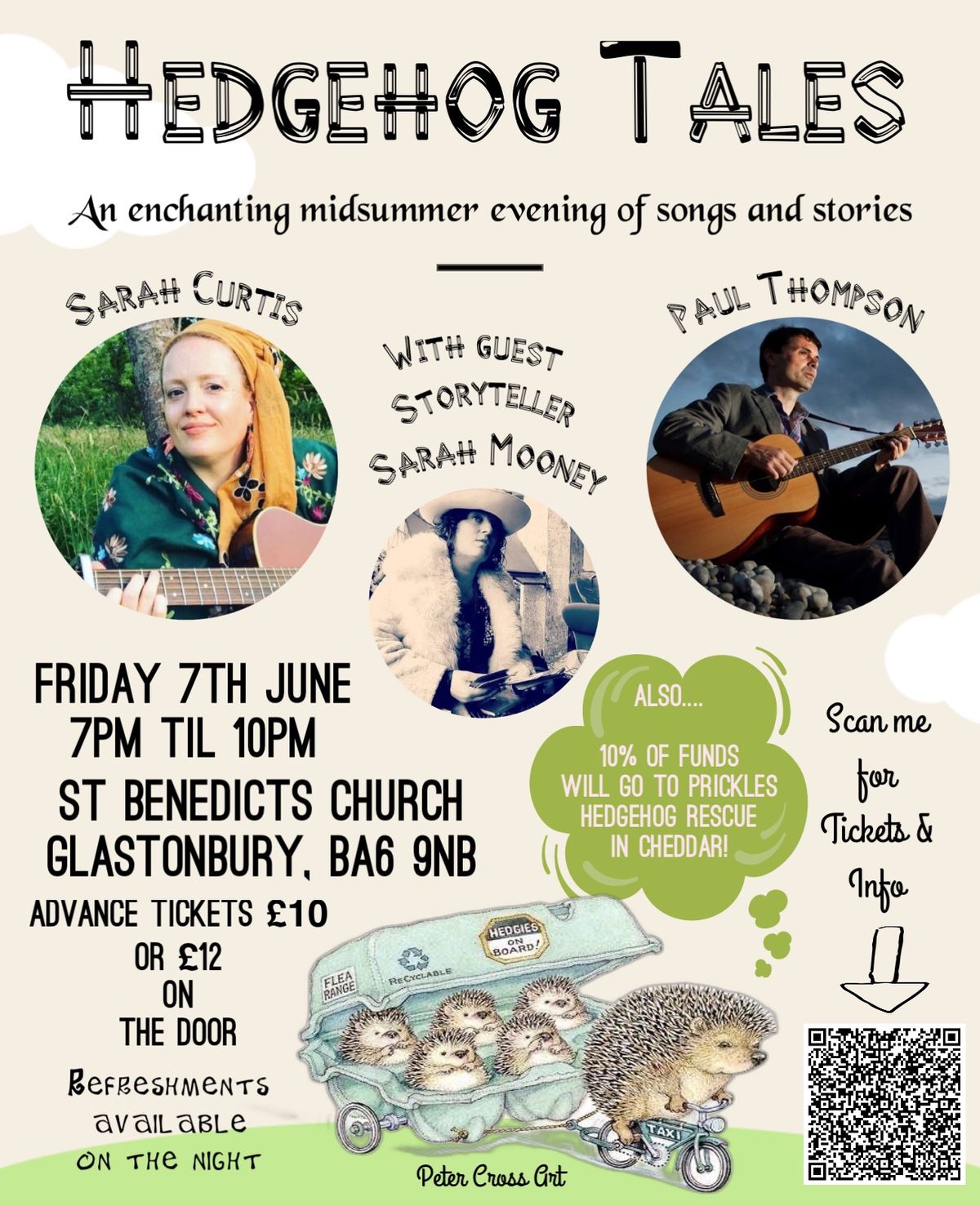 Hedgehog Tales - An evening of songs and Stories 
