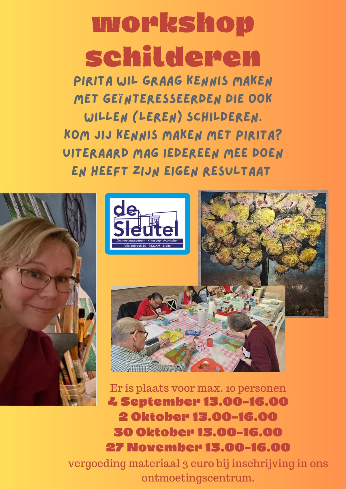 Schilderen met Pirita