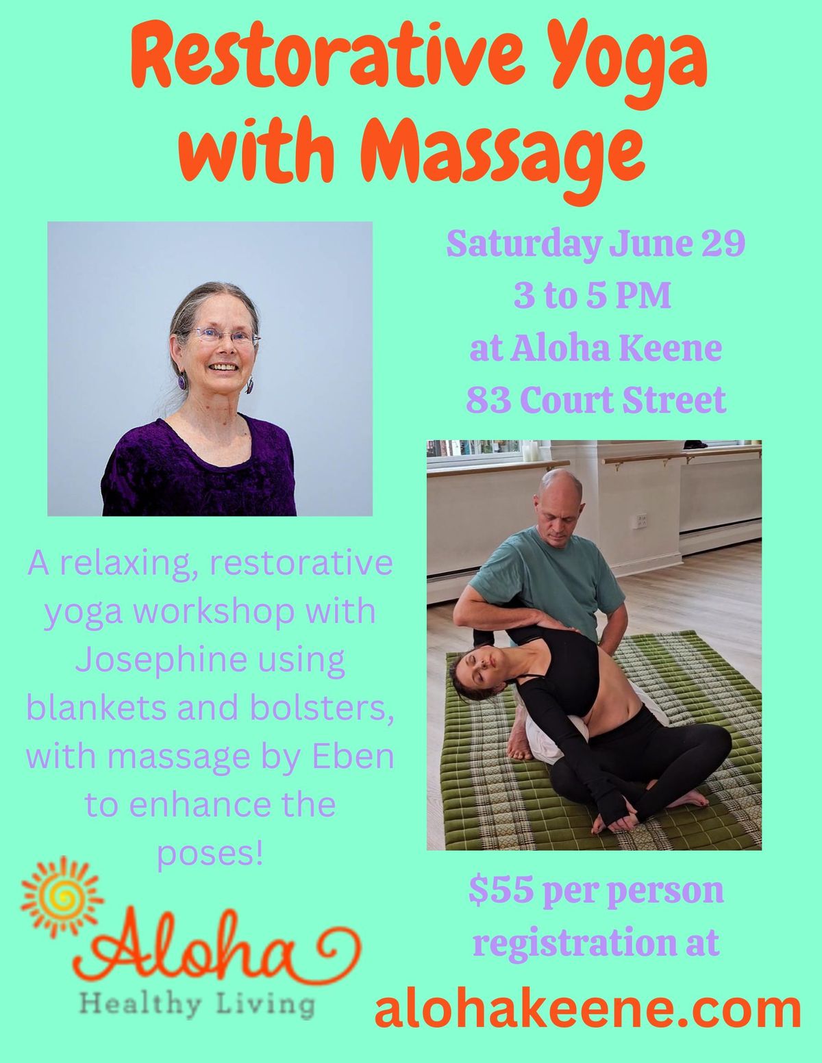Restorative Yoga with Massage