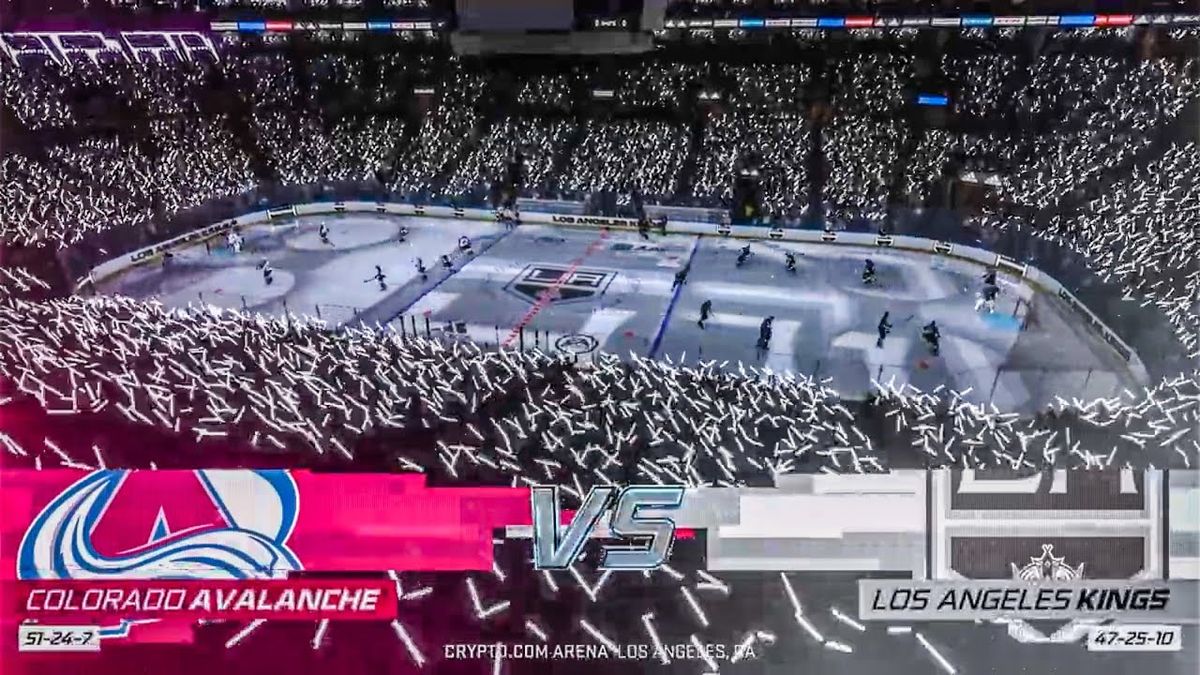 Colorado Avalanche at Los Angeles Kings at Crypto.com Arena