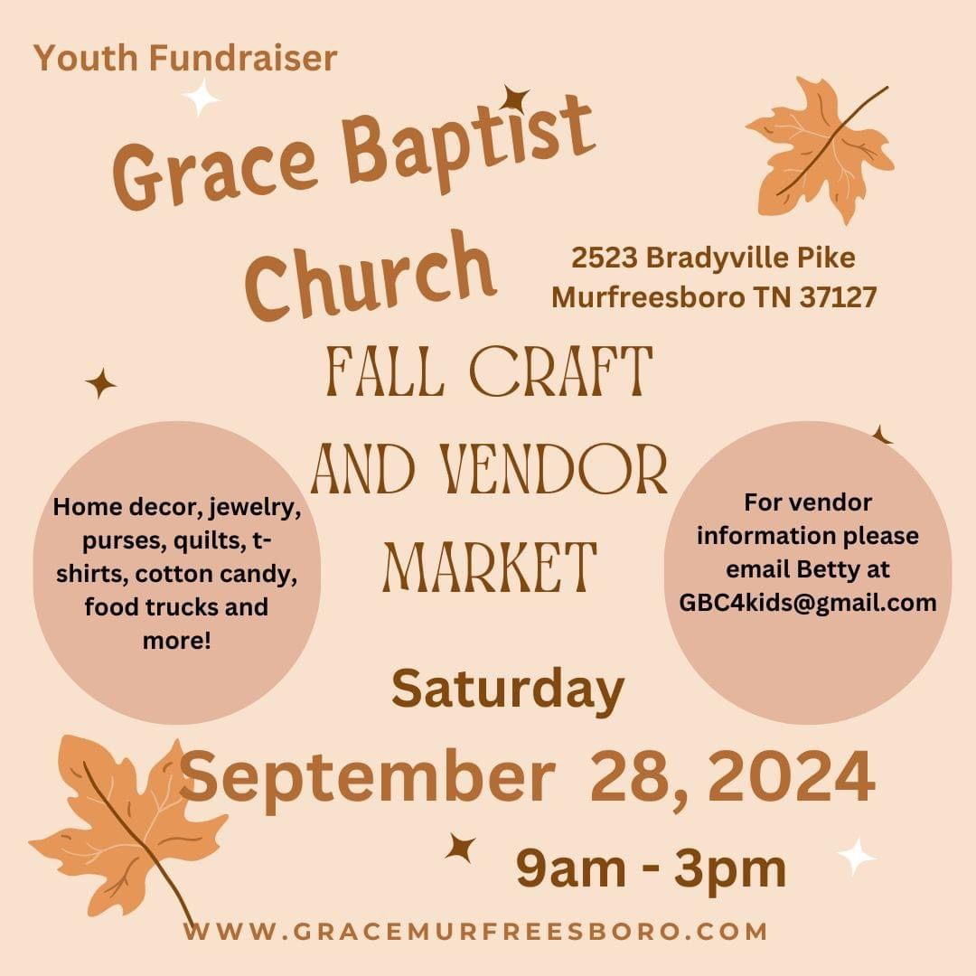 Fall Craft and Vendor Market 