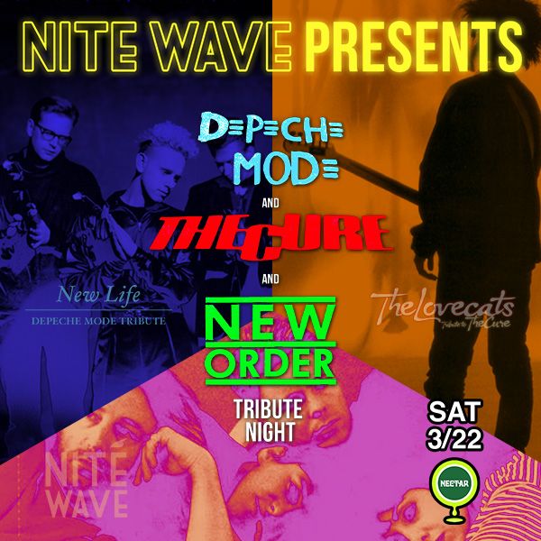 The Cure, Depeche Mode & New Order Tribute Night