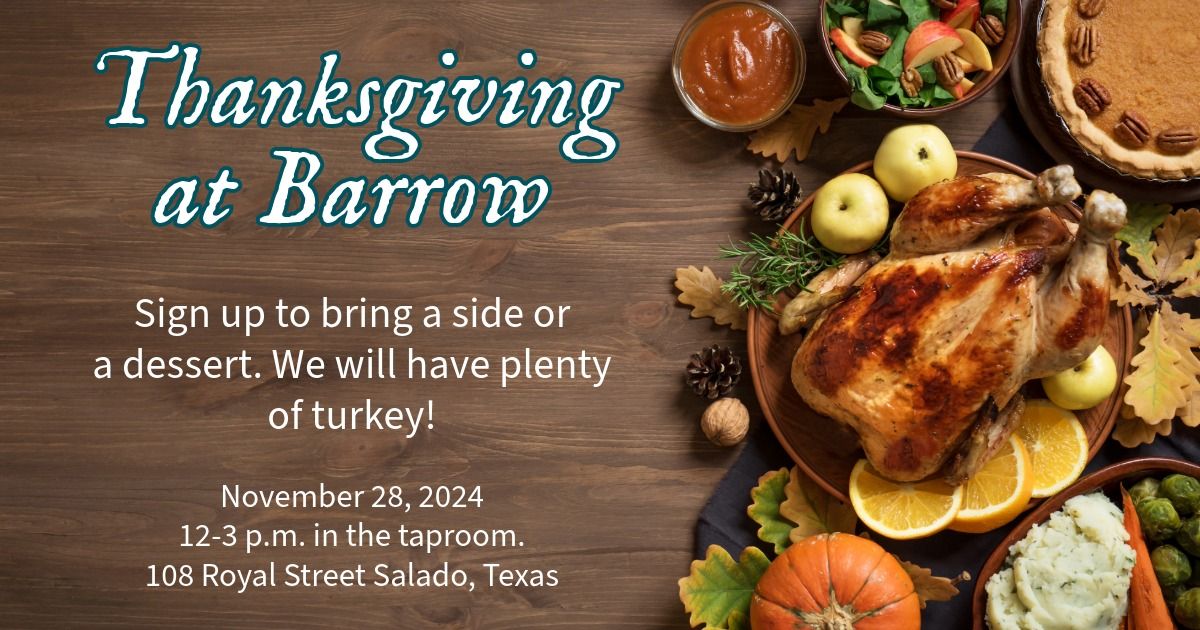 Thanksgiving at Barrow