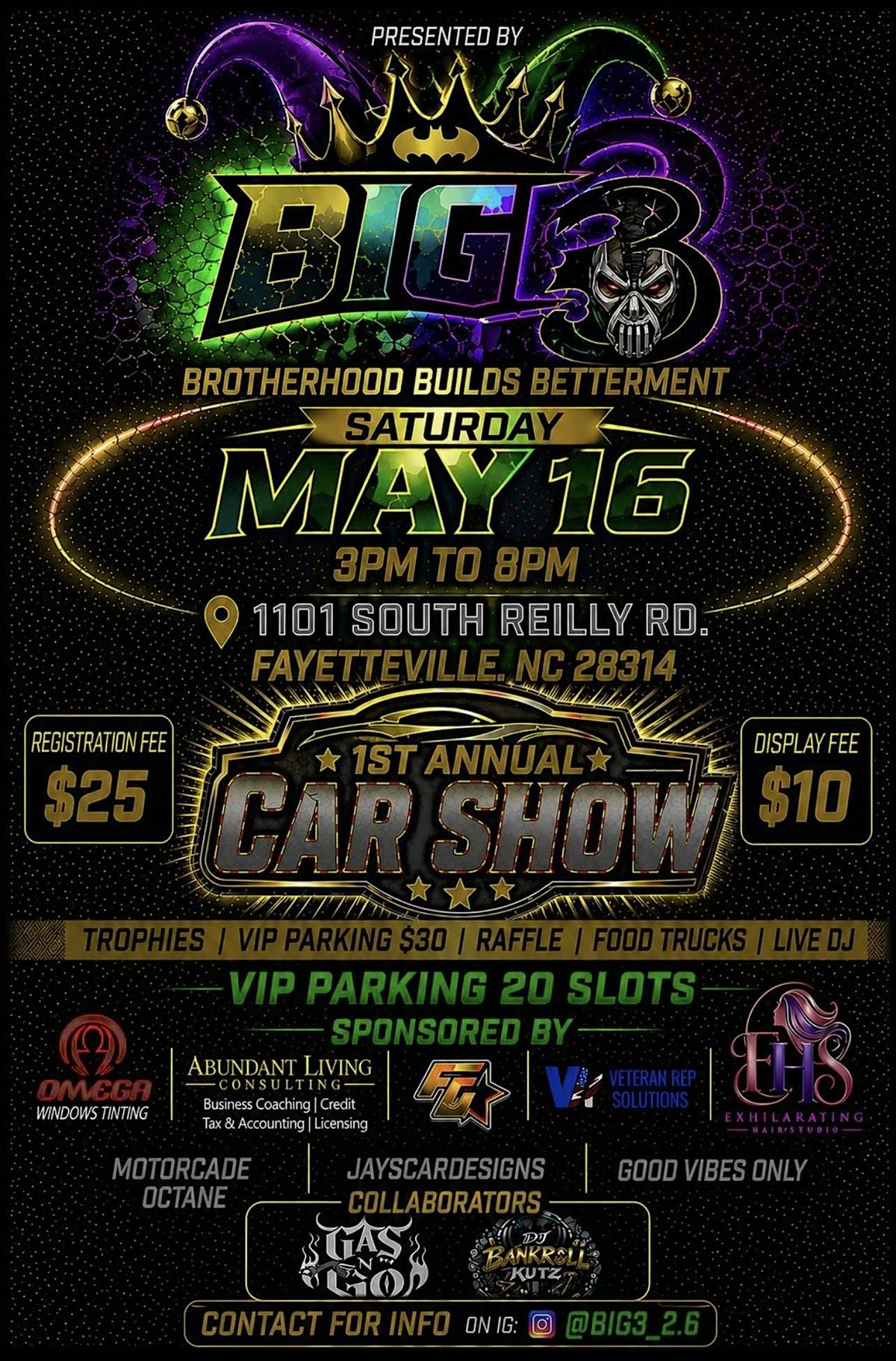 BIG  3 Car Show | Car reveal