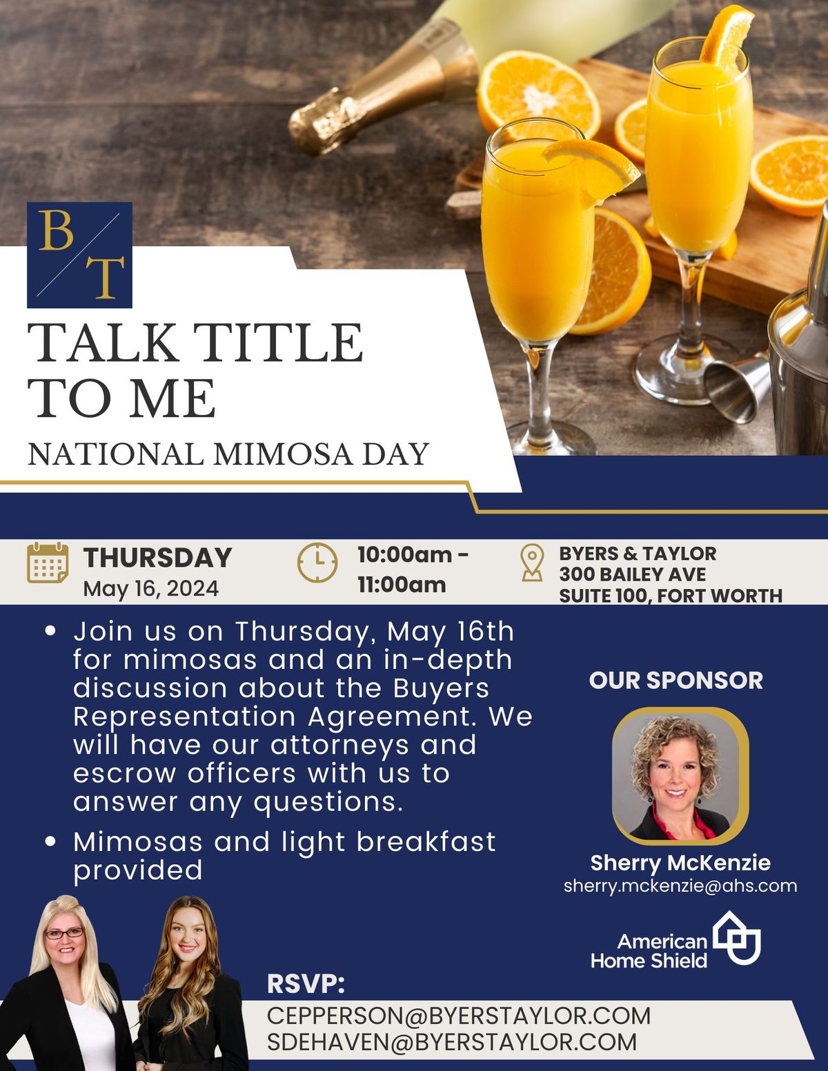 Talk Title To Me - National Mimosa Day!