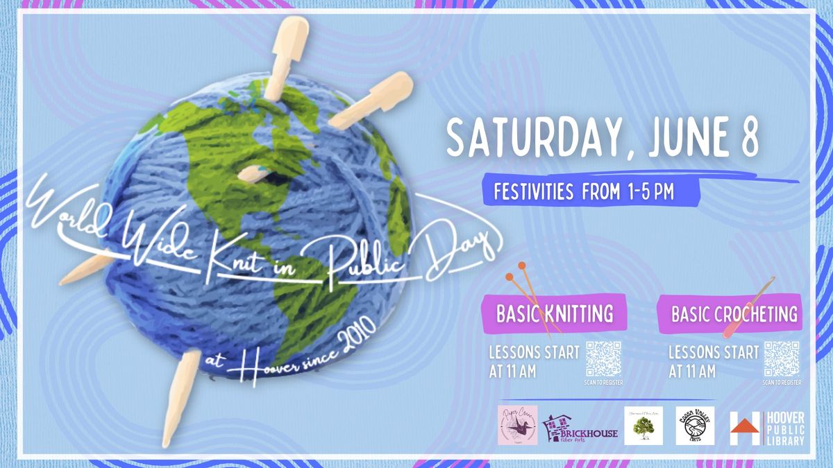 WWKIP Day: Free Basic Crochet Lessons