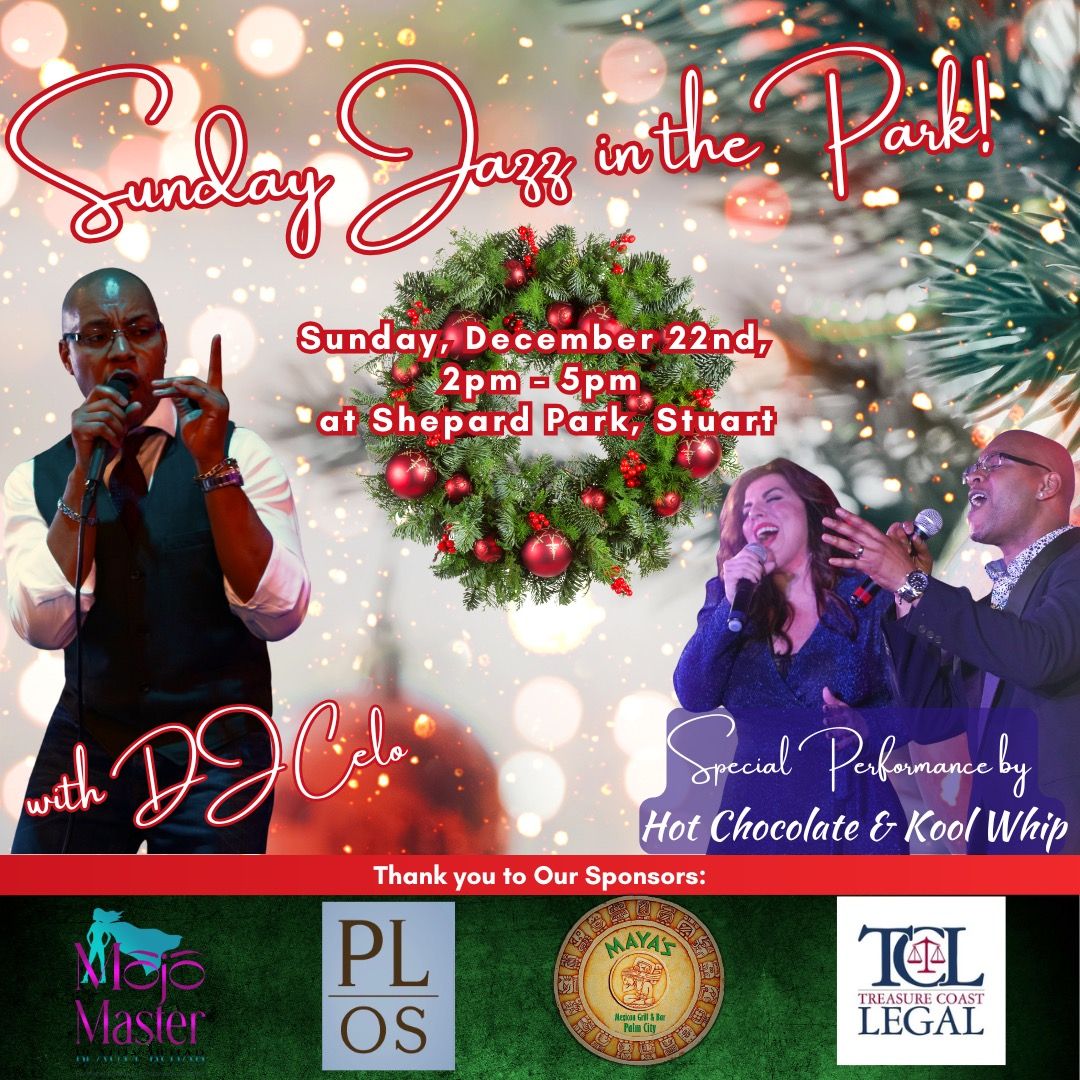 Sunday Jazz in the Park!  Soulful Christmas Holiday