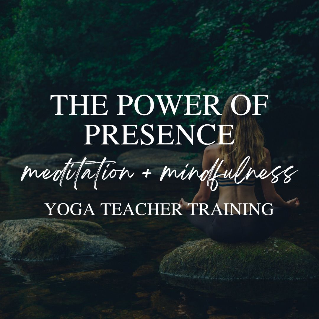 Meditation and Mindfulness Yoga Teacher Training