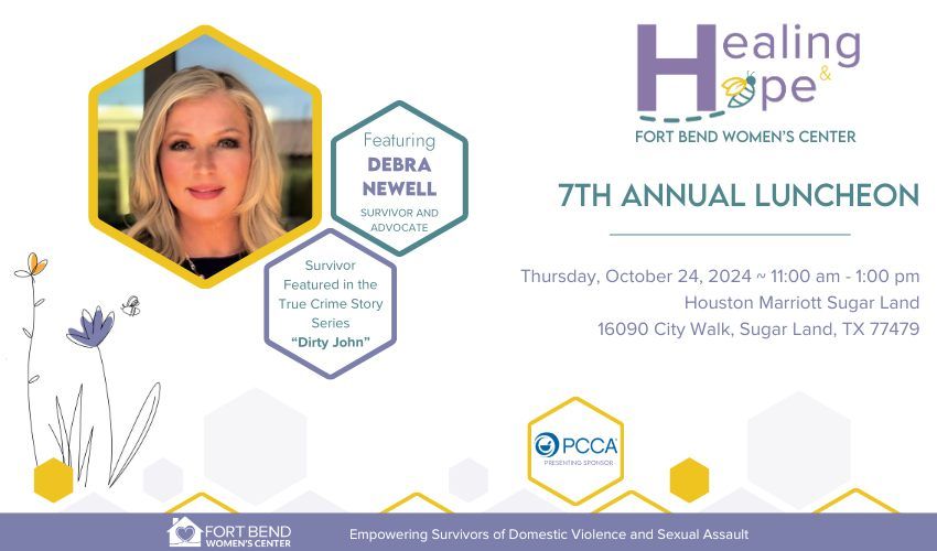 Healing & Hope Luncheon featuring Debra Newell