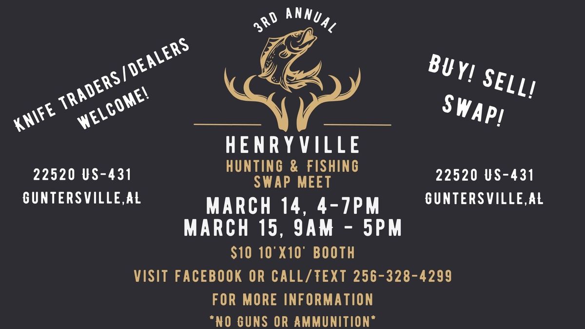 Henryville Hunting & Fishing Swap Meet