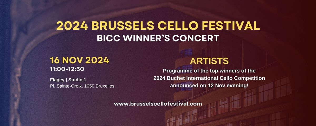 Winner\u2019s recital - 2024 Buchet International Cello Competition 