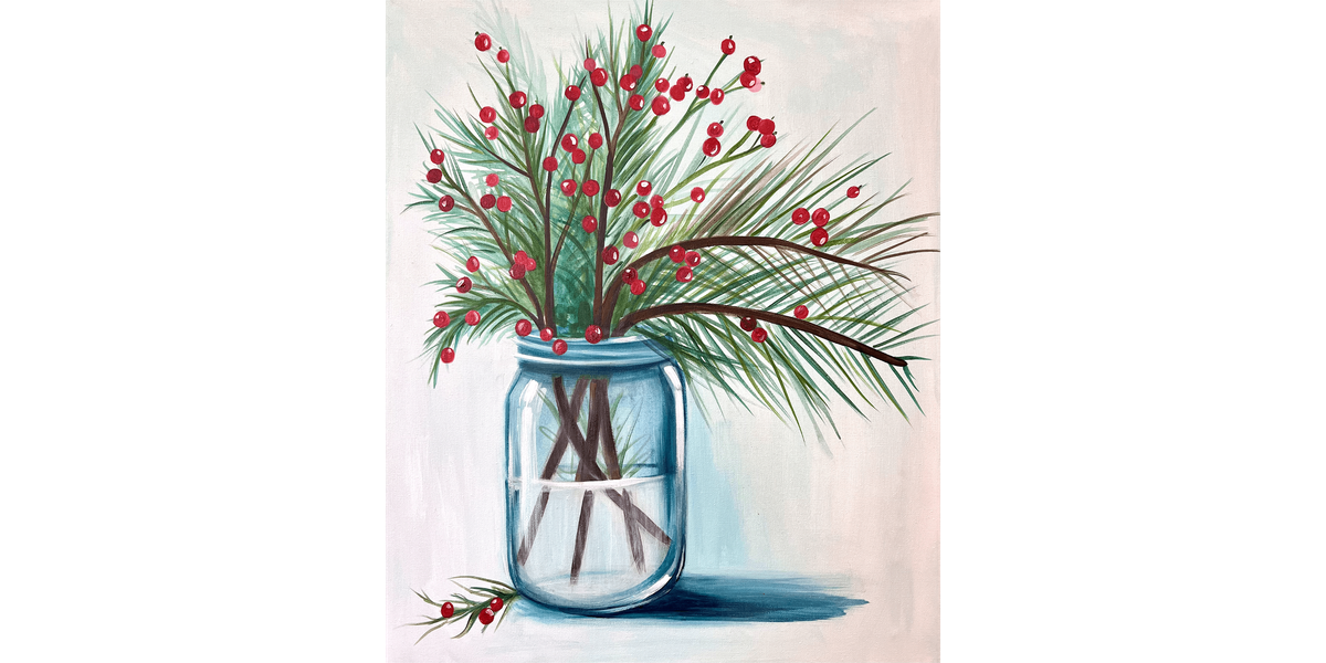 Holidays in a Glass - Paint and Sip in Fishkill | Classpop!\u2122