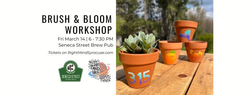 Brush & Bloom Workshop: 315 Day Succulents