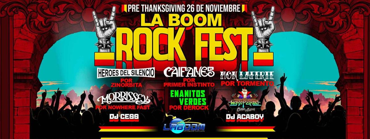 LA BOOM ROCK FEST 