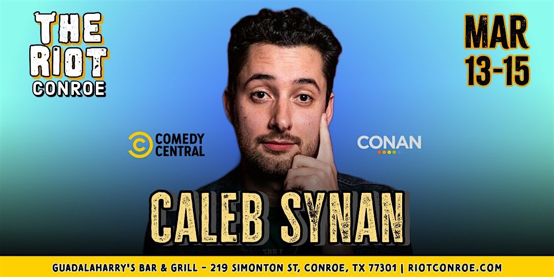 Comedian Caleb Synan (Conan, Comedy Central) Live in Conroe