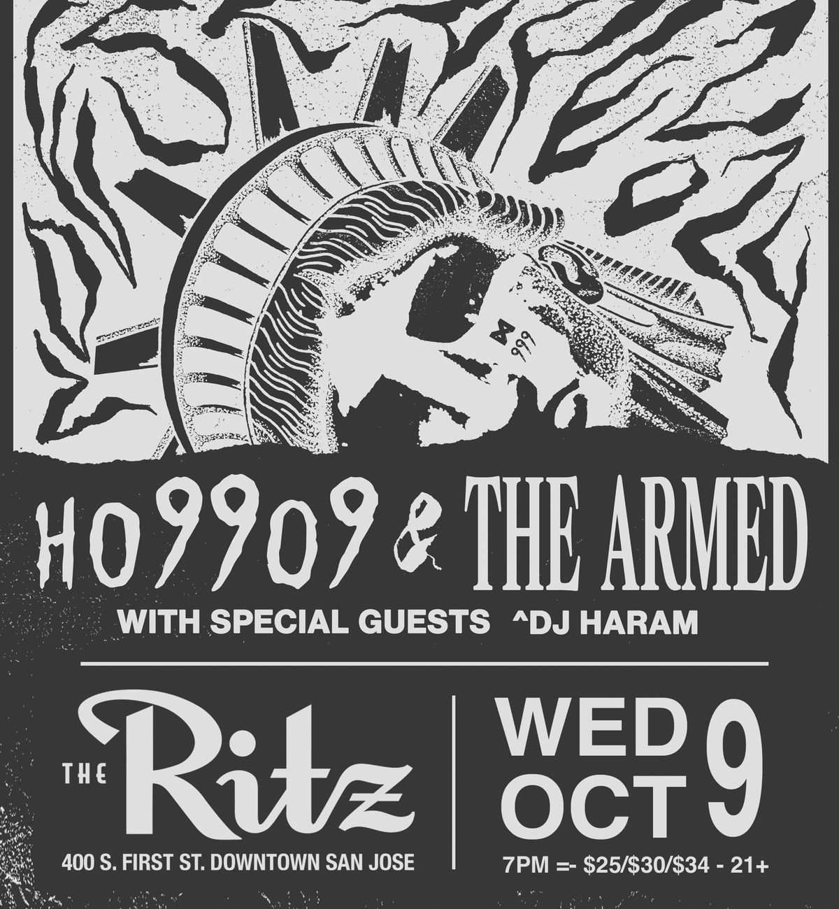 THE ARMED + HO99O9 + DJ Haram - The Ritz